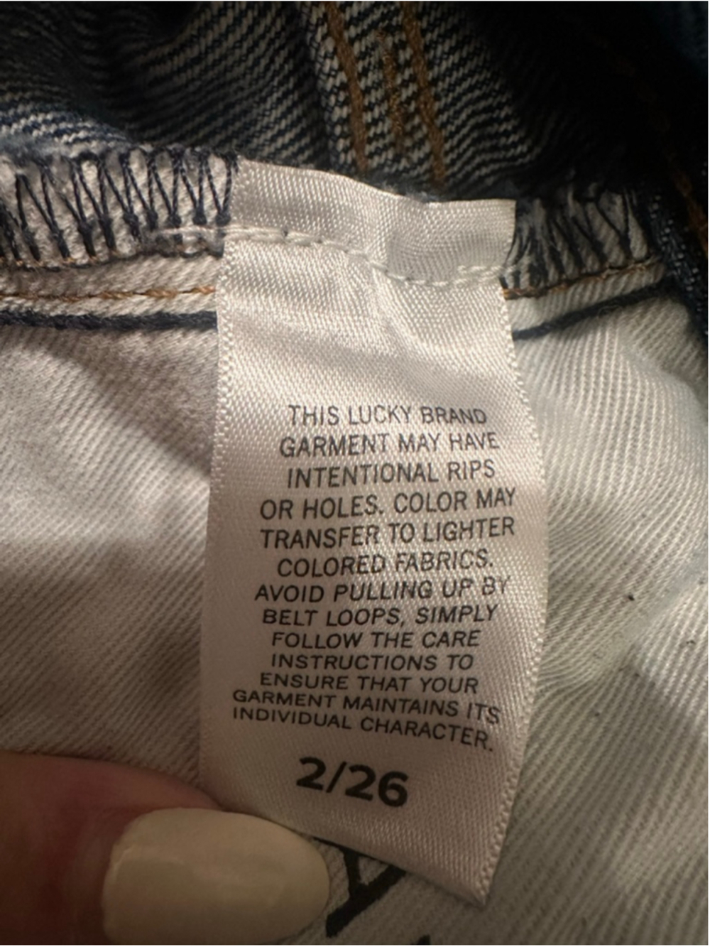 Lucky Brand Women's Blue Traveler Relaxed Jean Shorts Size 26 - Picture 8 of 13